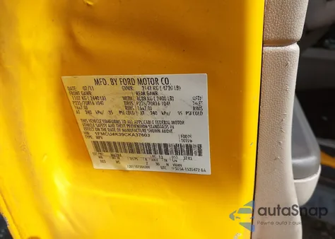 2012 Ford Escape Hybrid z USA, uszkodzony, nr VIN 1FMCU4K39CKA37603